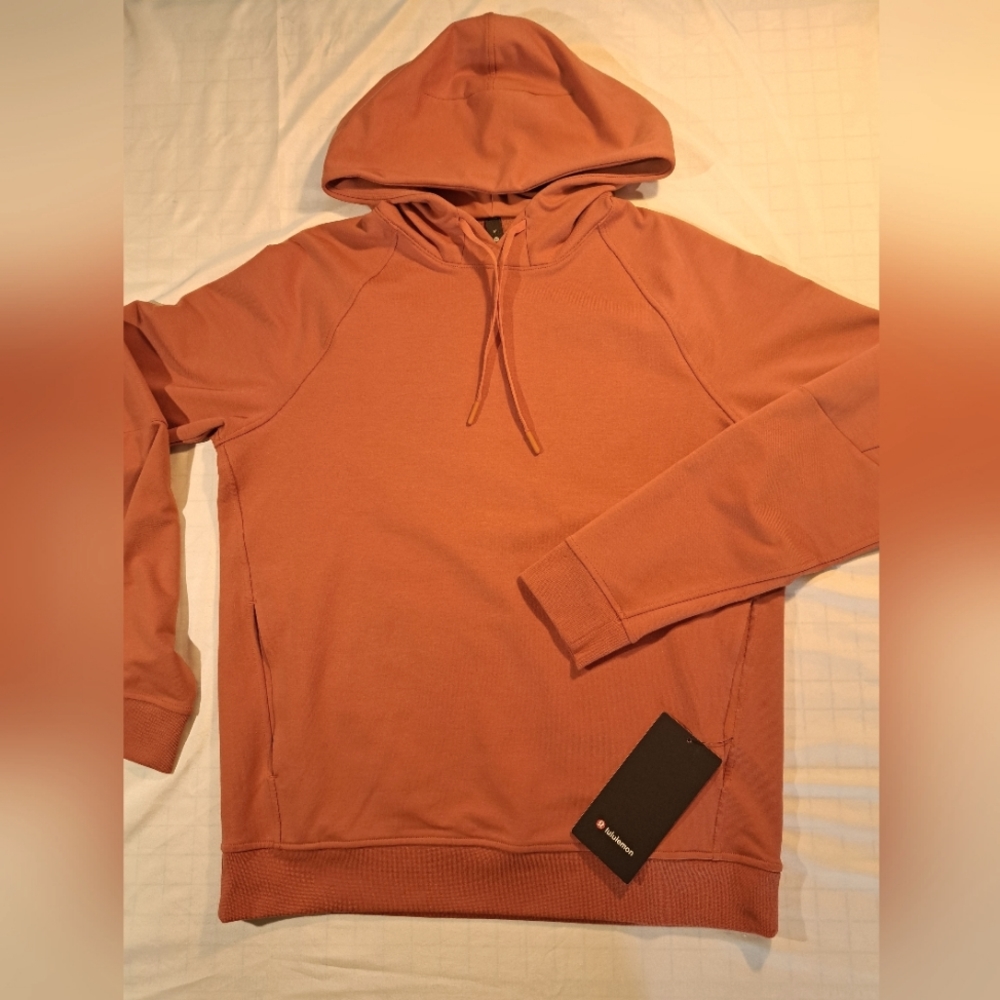 Lululemon City Sweats Pullover Hoodie Size M Orange